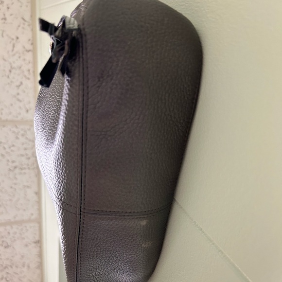 Brighton Barbados Handbag Pewter Pebbled Shoulder Bag - Picture 5 of 6